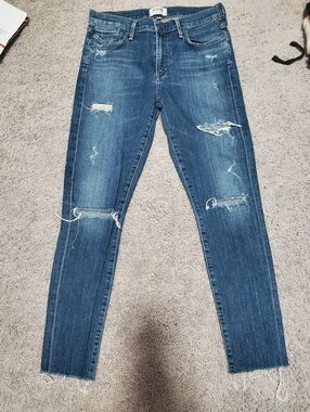 Agolde Distressed Skinny Jeans Size 29